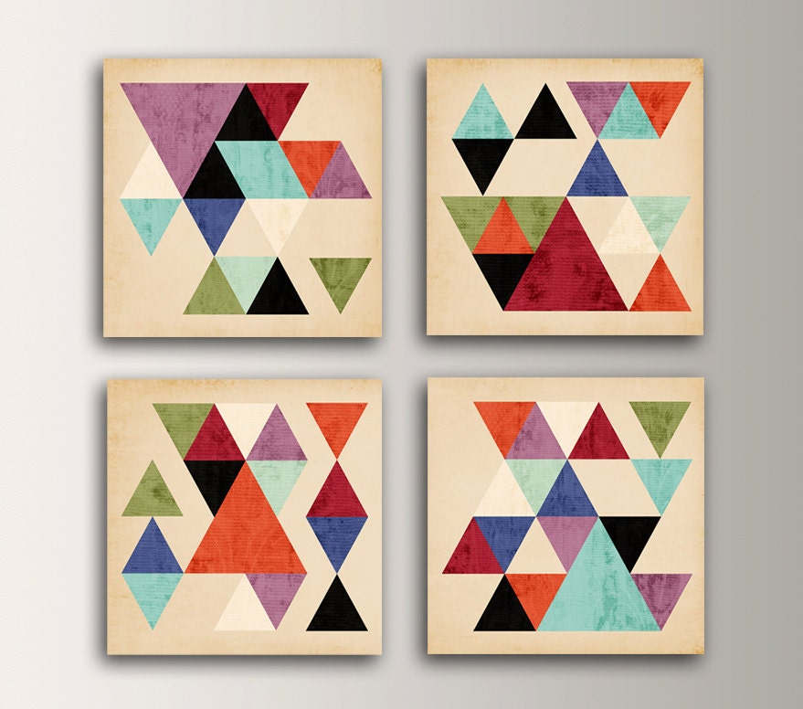 mid-century-modern-wall-art-grouping-of-canvas-panel-art