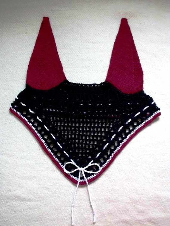 bonnet for crochet pattern horse ear DISCOUNT  Horse Fly HORSE hat/ bonnet nets/ SALE Horse Horse