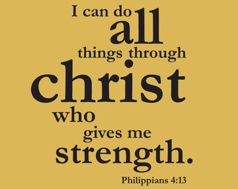 Items similar to Philippians 4:13 - 