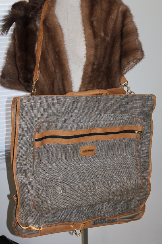 Luggage Fifth Avenue Garment Bag Tweed High Quality Garment