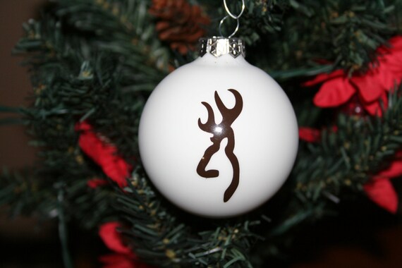 christmas ornament personlaized browning logo hunting christmas ornament personlaized browning logo hunting