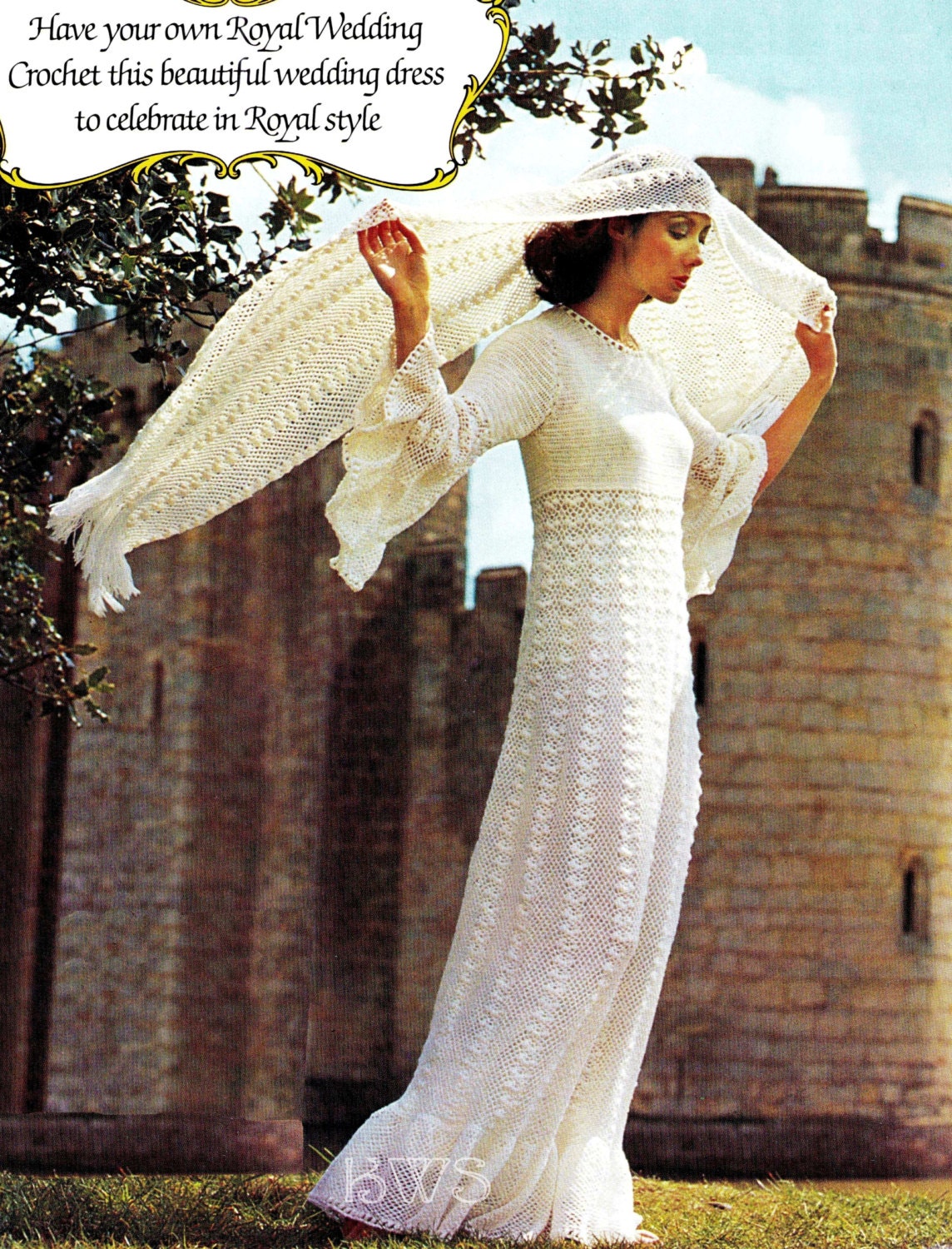 CROCHET Wedding Dress Pattern Crochet Wedding Gown Dress PDF