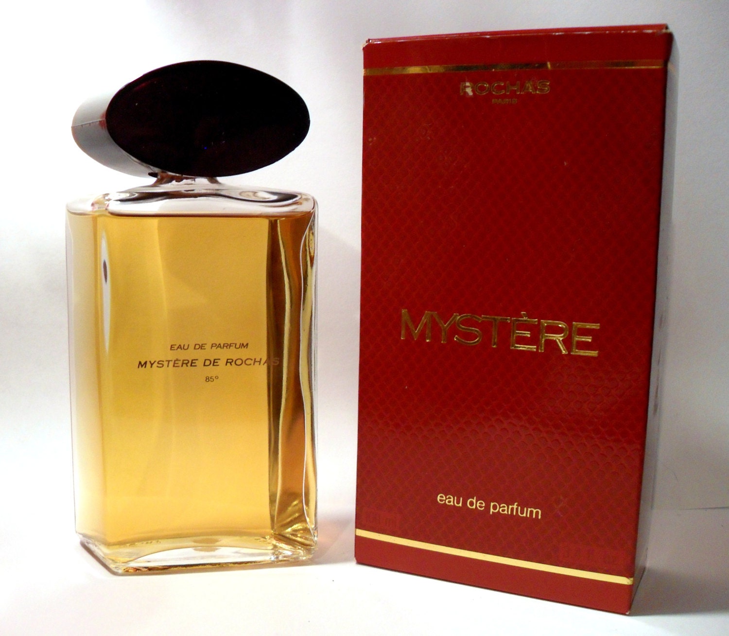 Vintage c1980s Mystere de Rochas 3.4 oz Eau de Parfum Splash