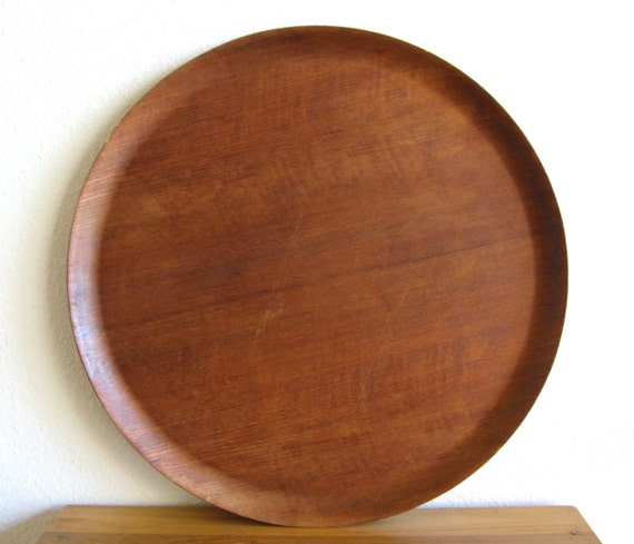 Large Round Wood TrayArySweden