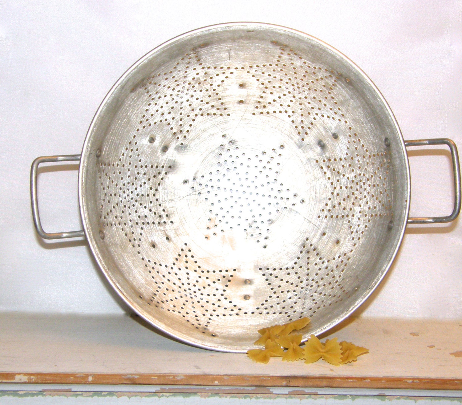 Large Aluminum Colander Large Metal Colander Industrial