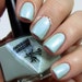 Figmint Of My Reality Nail Polish - Mint Iridescent Chrome Shimmer - Gaslighted Collection - Full Size 15 ml Bottle