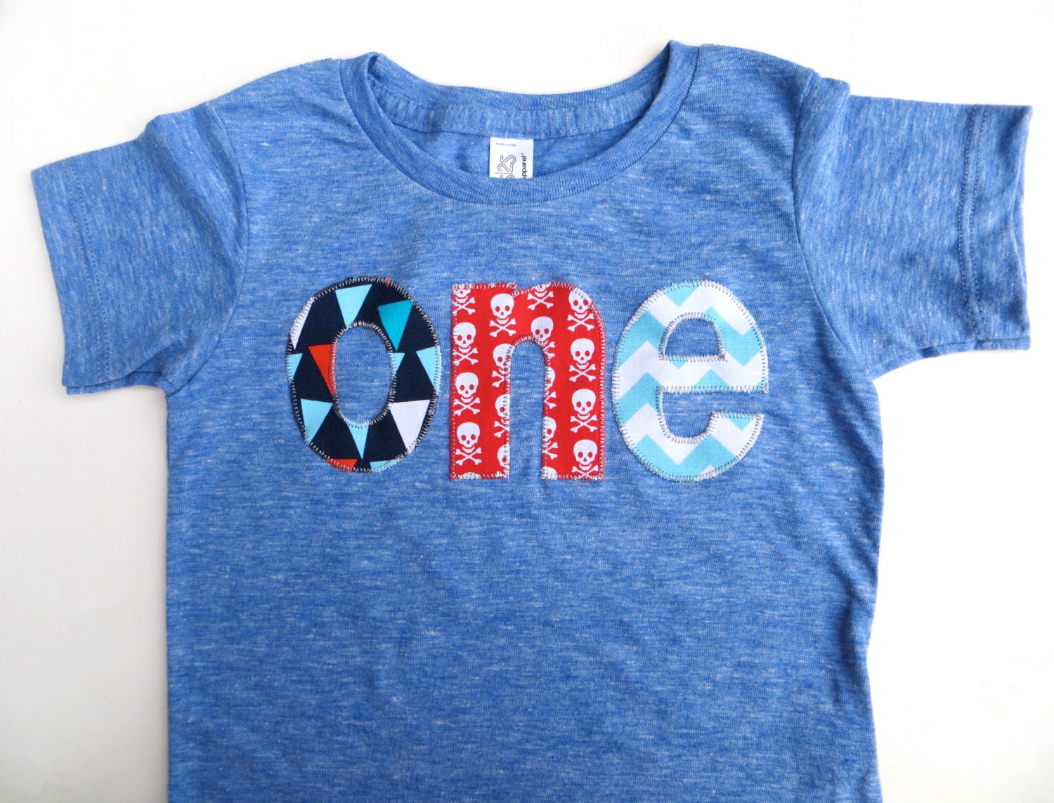 one Birthday Shirt for boys 1st Birthday bunting flags