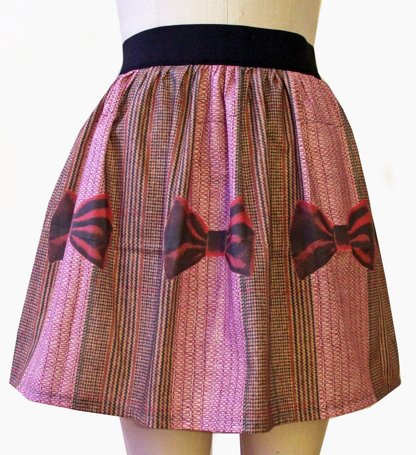 11th Doctor Inspired Full Skirt by GoFollowRabbits on Etsy