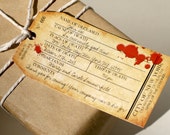 Vintage Halloween Editable Favor Tags - TOE TAG Printable Instant Download Il_170x135