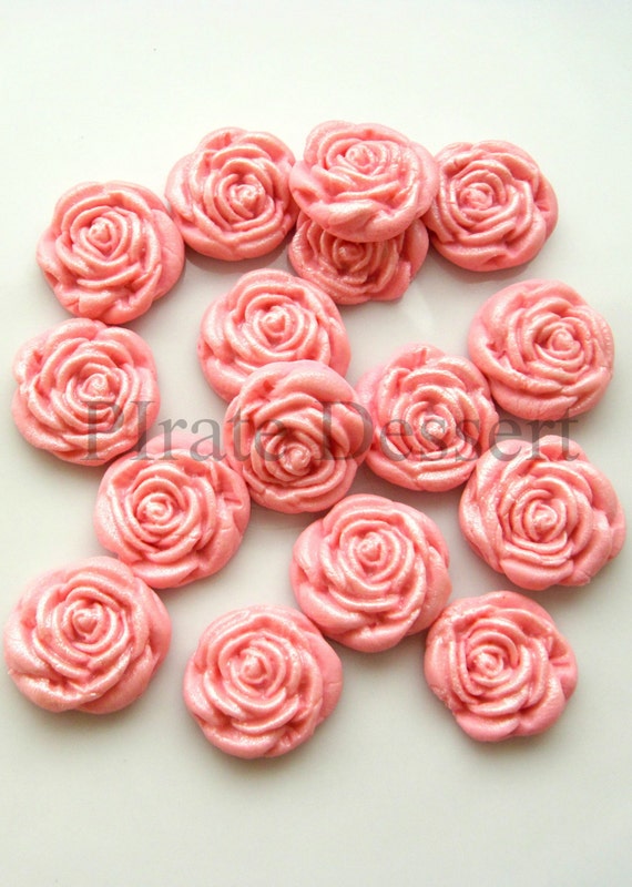 jordan almonds favor wedding flowers ROSES PINK inch Candies Wedding 100 half sugar Favor