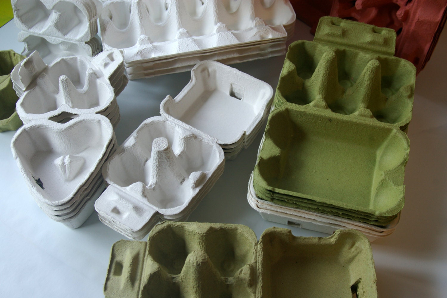 10 Egg Cartons Gift Box 4 Holding Type Egg Carton