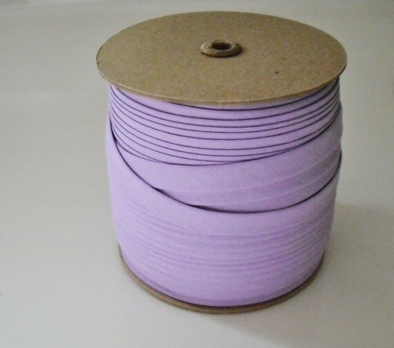 Items similar to Bulk Bias Tape Double Fold 1/2" Extra Wide LAVENDER