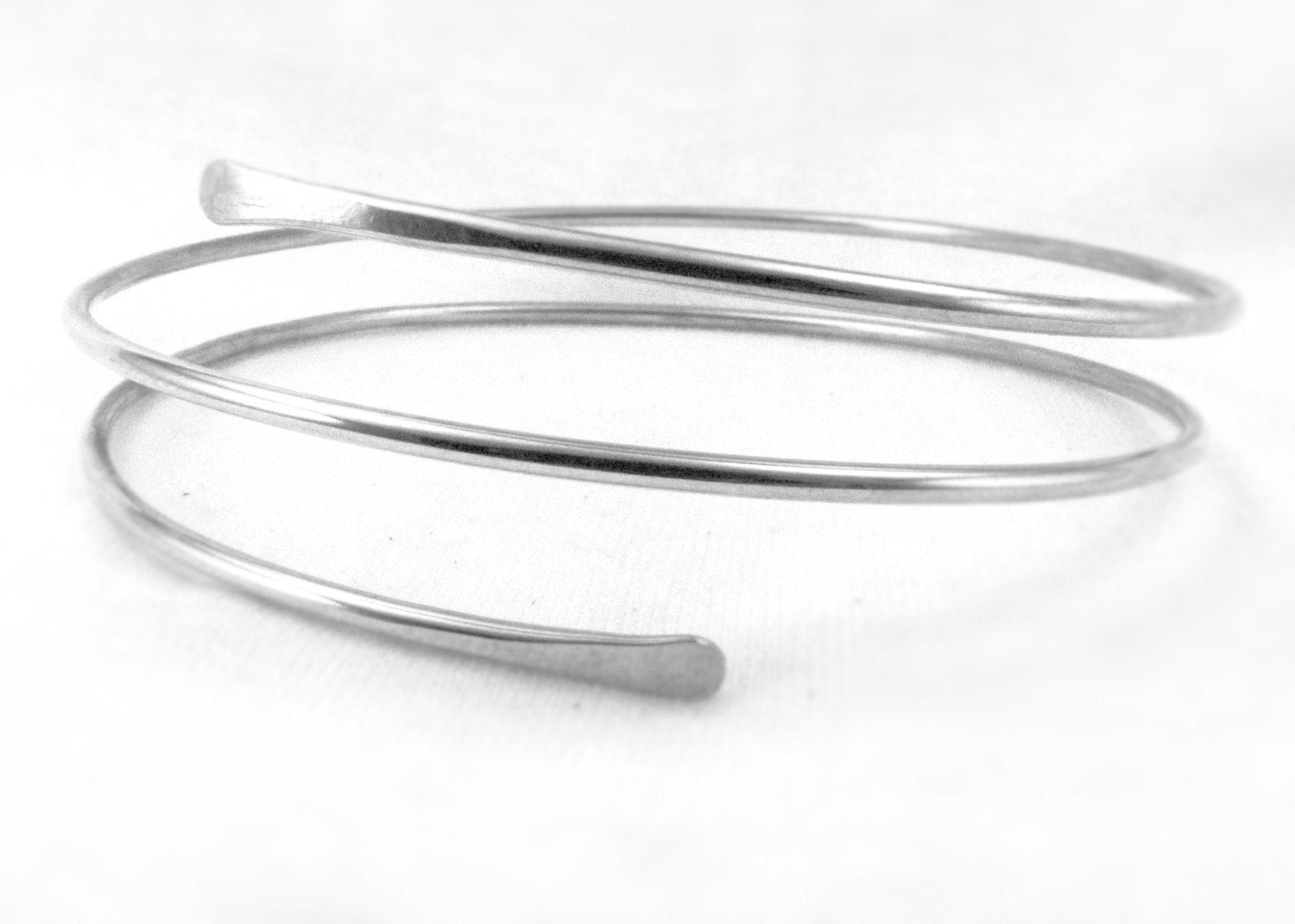 Silver ArMleT Upper Arm Cuff Silver Arm Band Minimalist