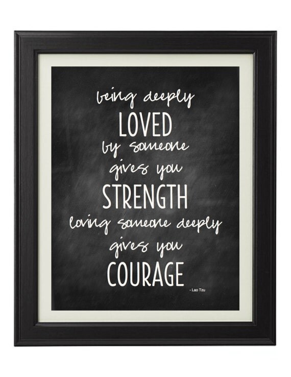 Digital Printable 8x10 Love Quote Wall Art Print