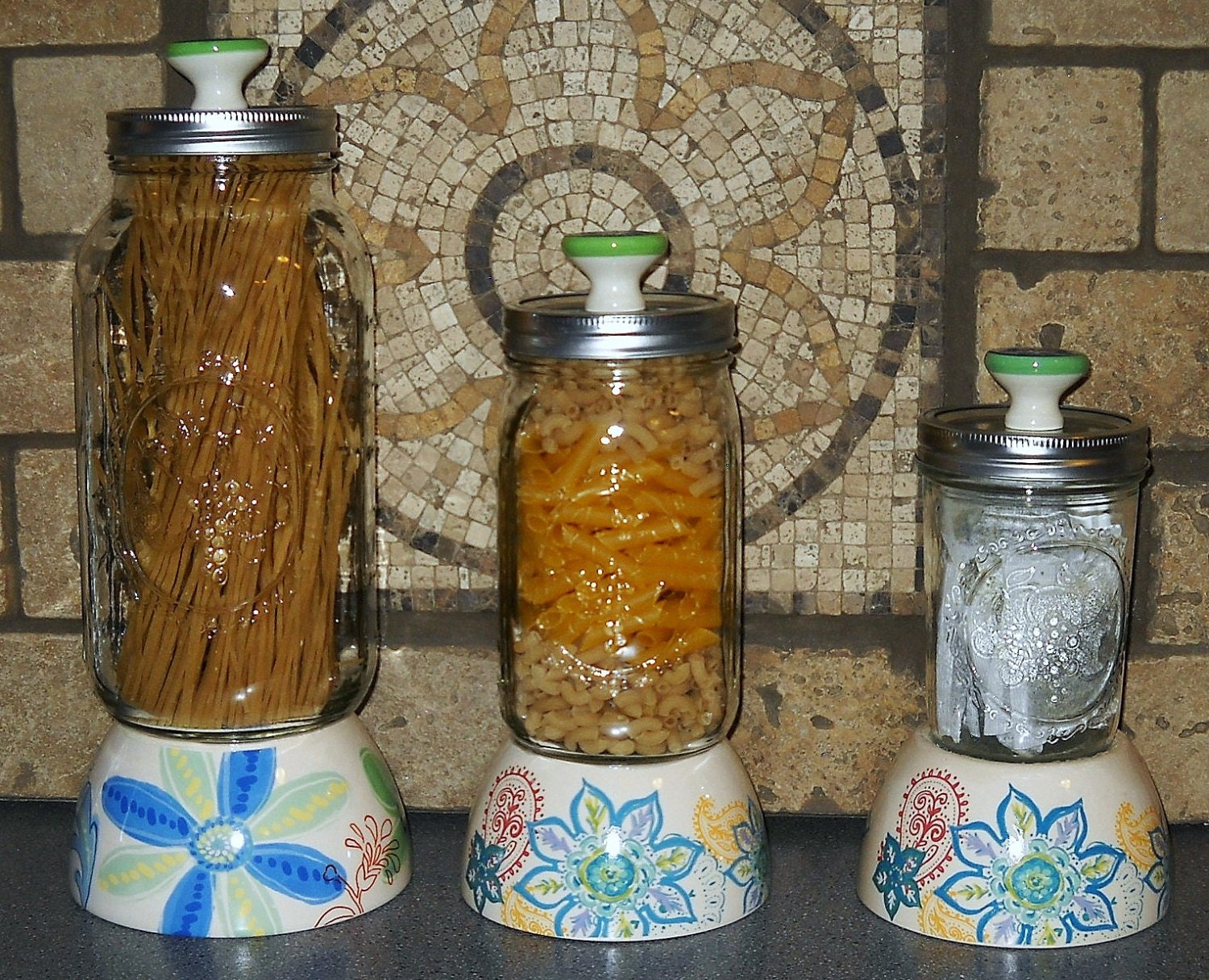 Mason Jar Kitchen Canisters Decorative By OrangeZebraDesigns   Il Fullxfull.507911383 Ougl 