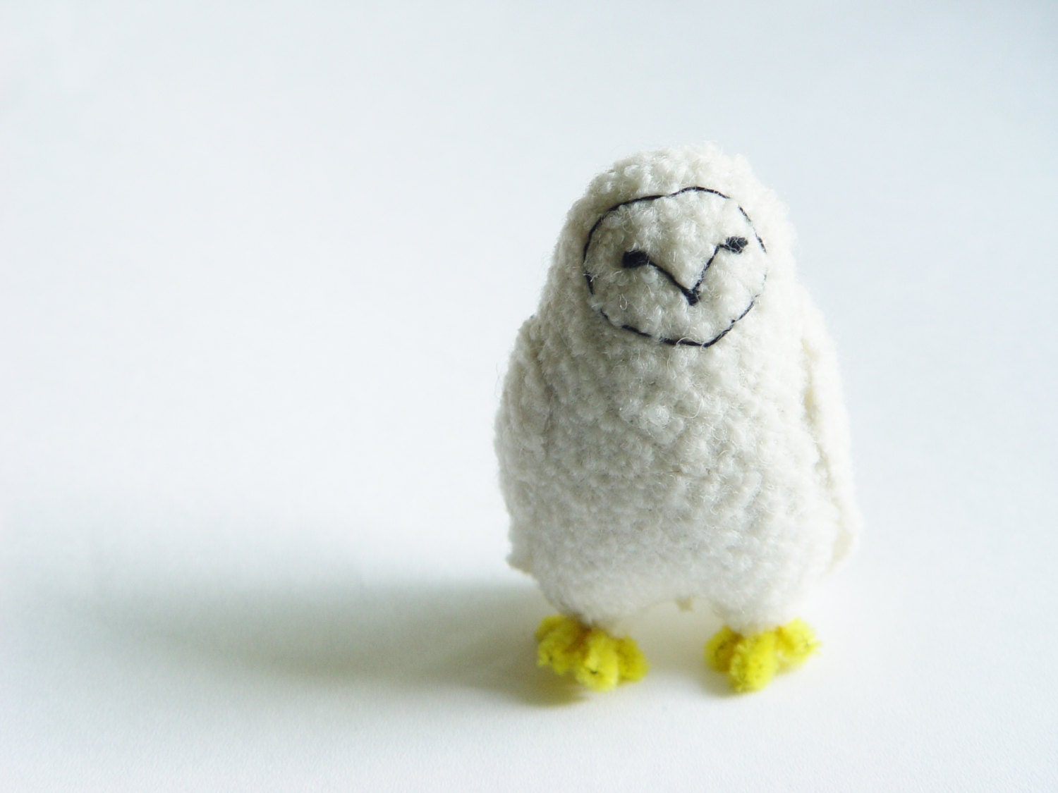 white owl plush toy