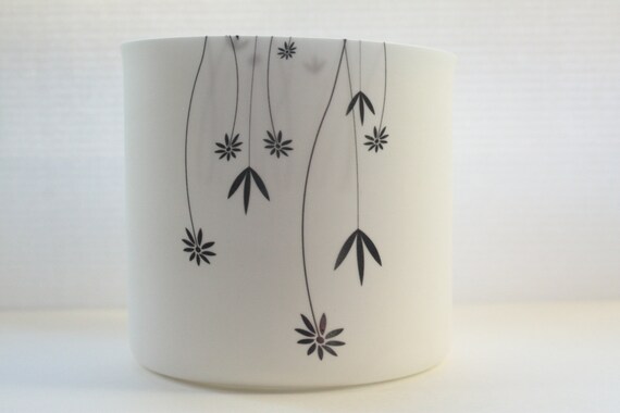 English fine white bone china vase or tea light by madebymanos