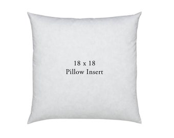 Polyfill Pillow Form - 18 x 18 Pillow Insert - Premium Cushion