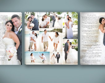 wedding photos collage