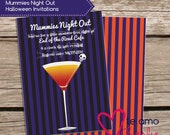 Mummies Night Out Halloween Social Invitations - Halloween Party Invitations Il_170x135