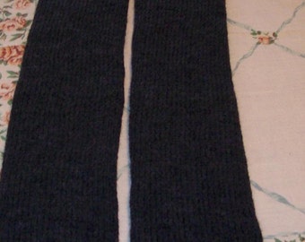 Large Knitted Legwarmers in 2x2 rib, Leggins, Legwarmers, Boot Legwarmers, Dance Wear, Exercise Wear, Knitwear, Arm Warmers