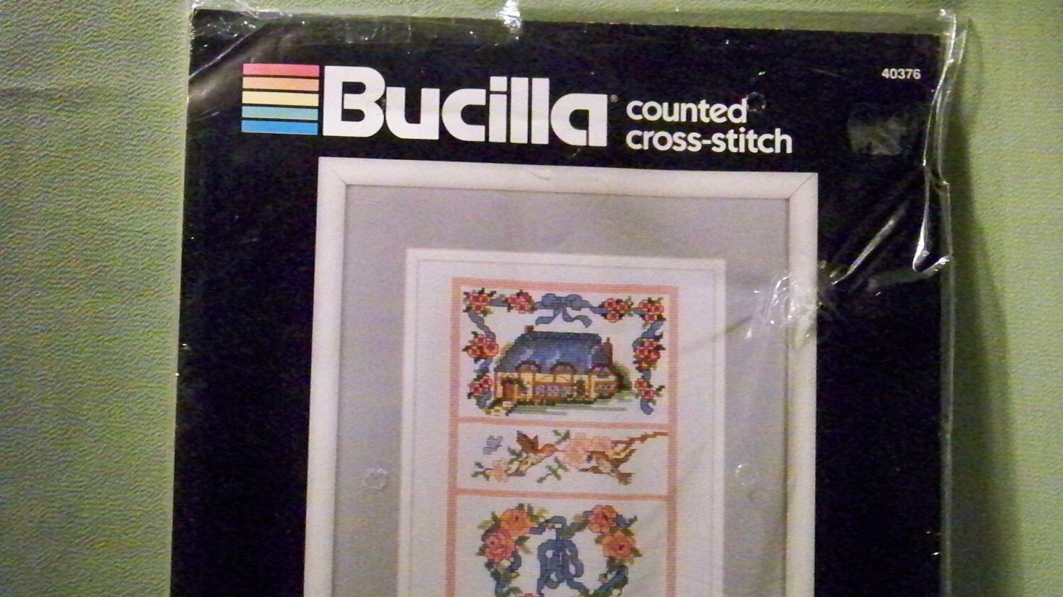 Bucilla Counted Cross Stitch Kit English Cottage By Grace