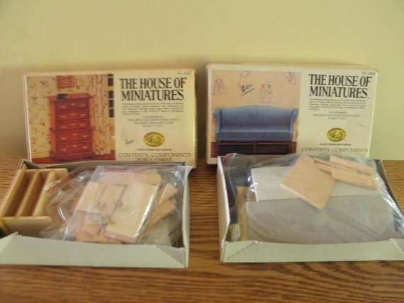 the house of miniatures furniture kits