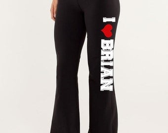 personalized yoga pants