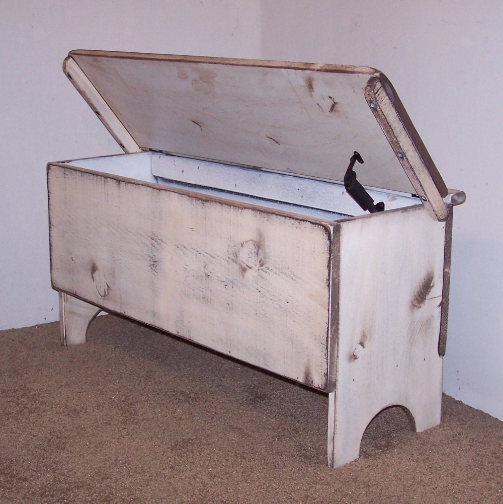 Handmade Rustic Primitive 36 Toy Chest Choice of