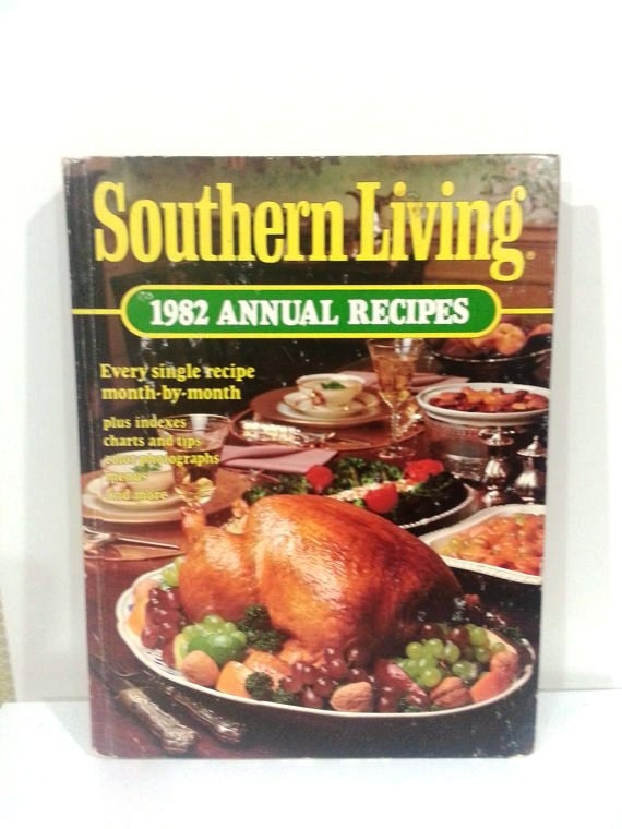 Southern Living 1982 Annual Cookbook Vintage by DeAnnasAttic