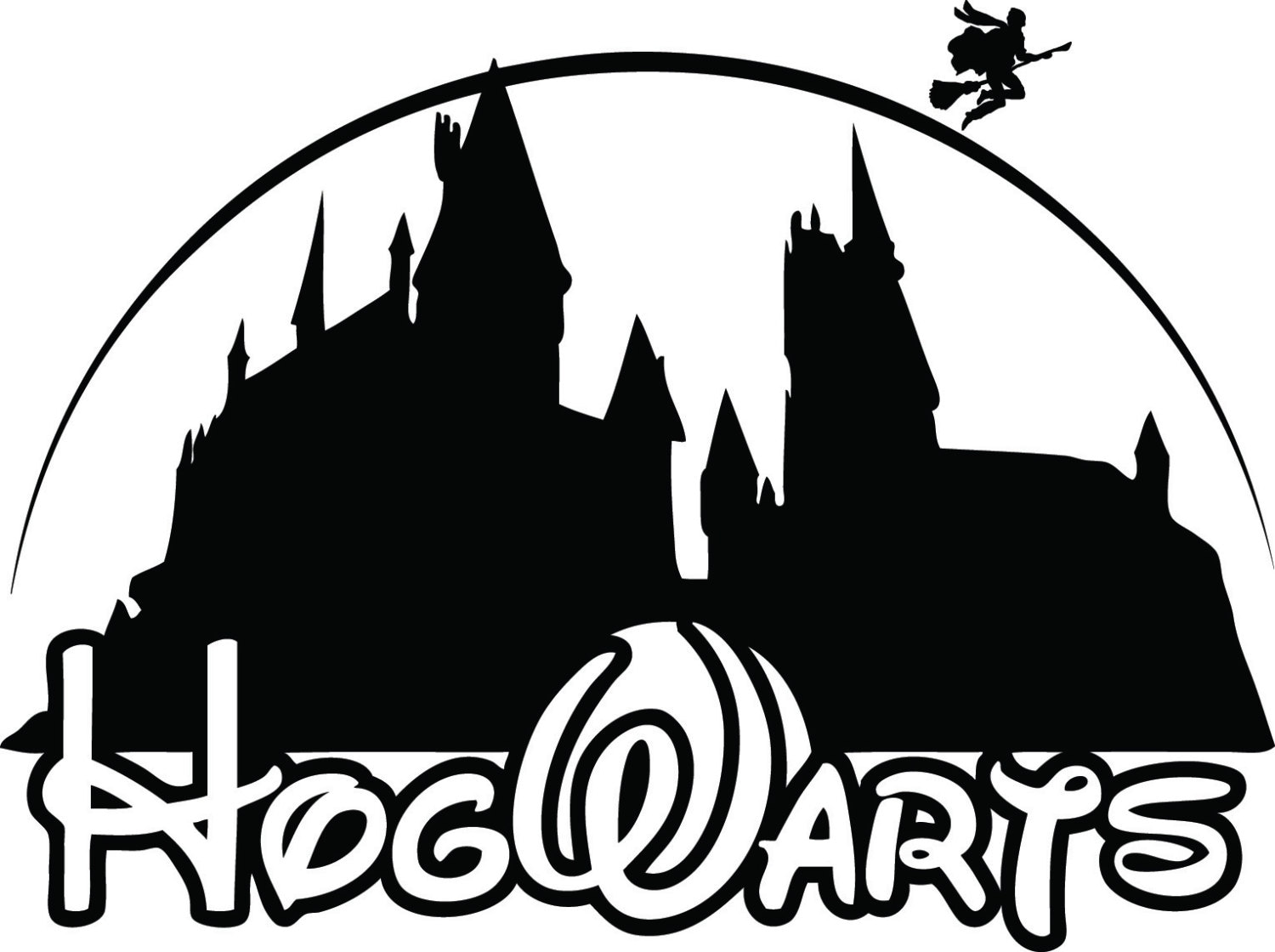 Гарри Поттер замок Хогвартс Стикеры