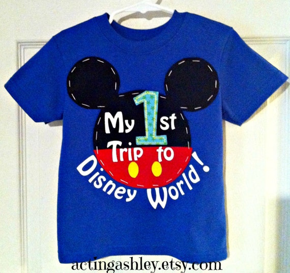 first disney trip shirt ideas