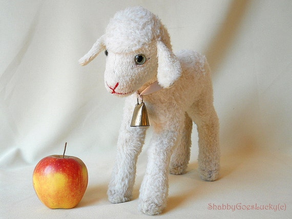 antique steiff lamb