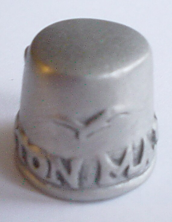 Pewter Thimble from Boston Mass. by MicksTreasures on Etsy