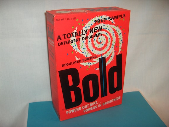 BOLD Laundry Soap Powers Out Dirt Power In by OurLeftovers