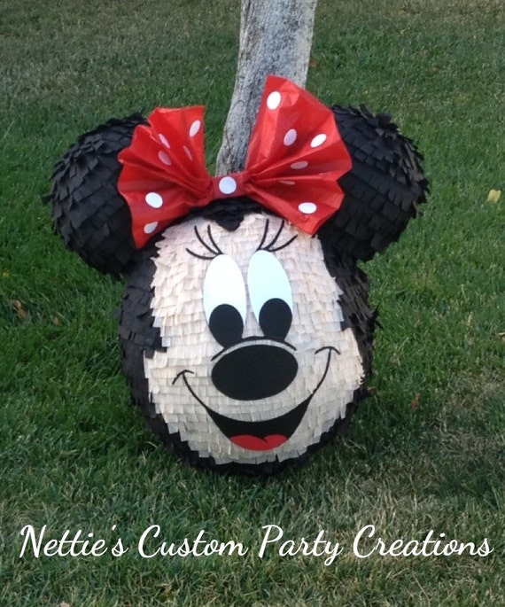 Items similar to Pinatas pinatas pinatas Mickey Mouse or Minnie Mouse