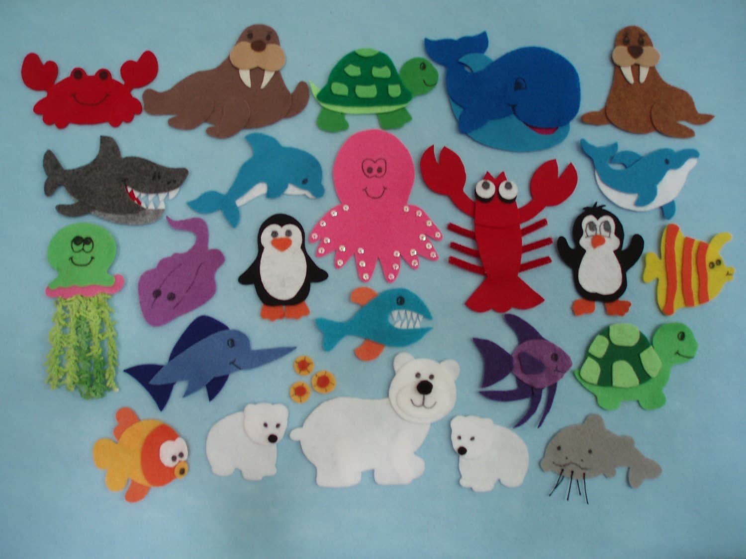 Download Commotion in the Ocean Felt Board Story/Felt by JillyPooCreations