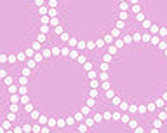 Pearl Bracelet in Lilac by Lizzy House for Andover Fabrics A-4116-P Lilac - 1/2 yard