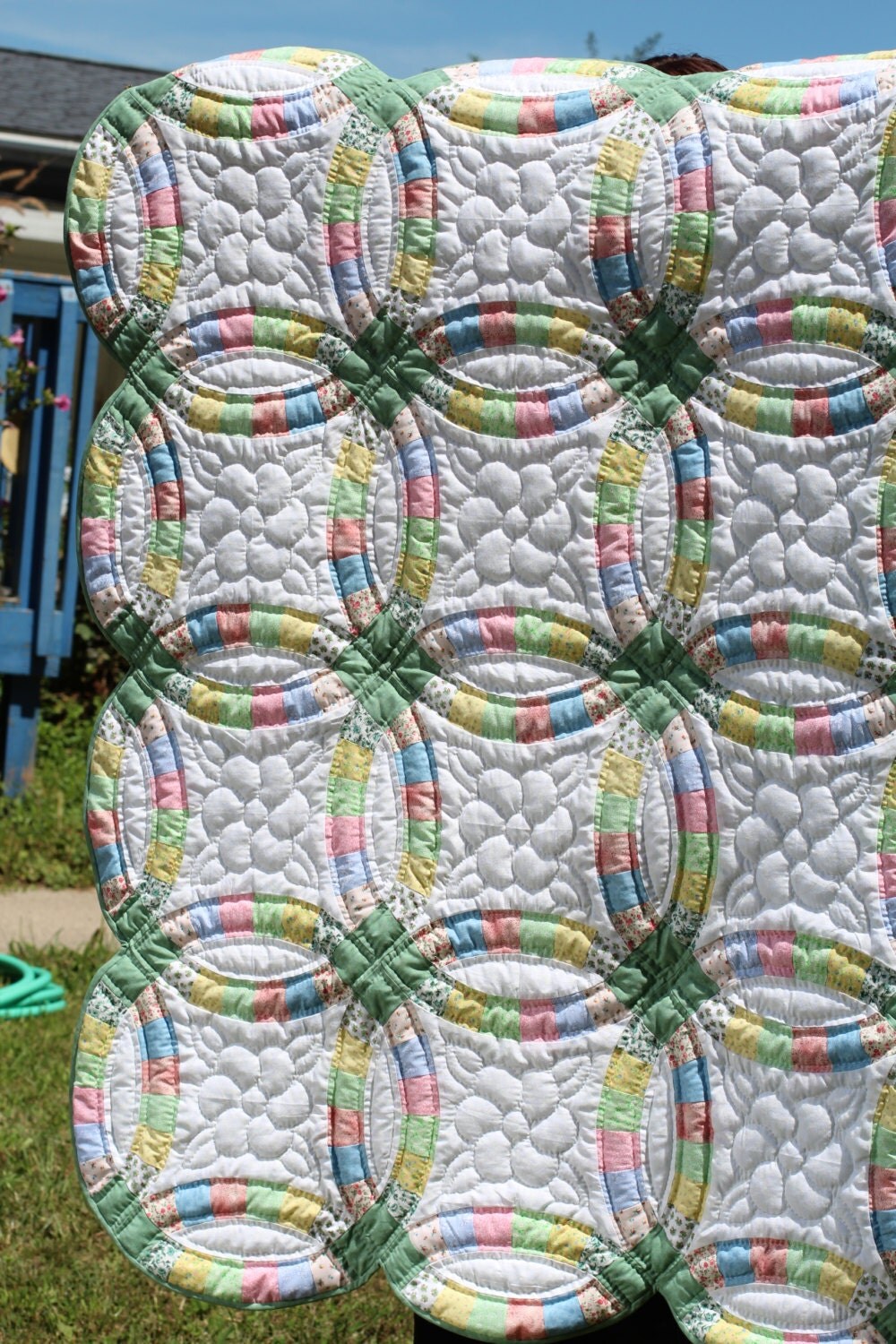 Double Wedding Ring Quilt Pattern Templates Free Hahahaimblogging