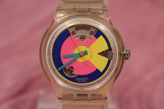 Vintage 1992 SWATCH 23 Jewel Swiss Mechanical Automatic Watch