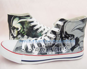 Bleach Converse Custom Converse Sneakers Ulquiorracifer Kicks, Special ...