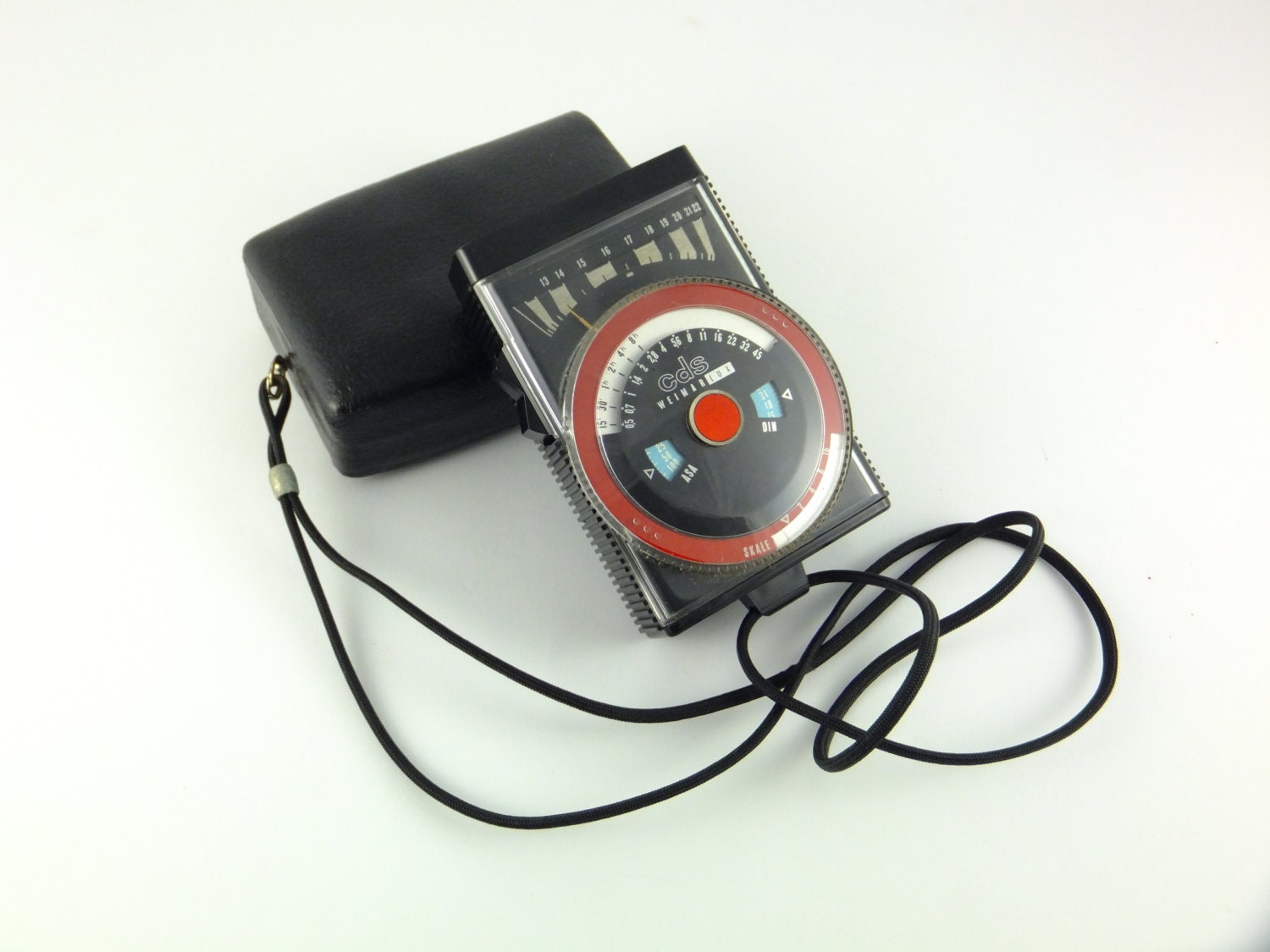 Vintage German LIGHT METER Cds Weimar Lux Exponometer