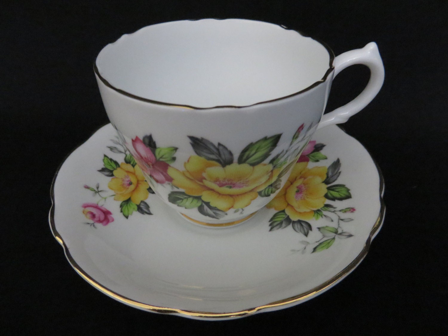 Regency Bone China Cup and Saucer Made in England