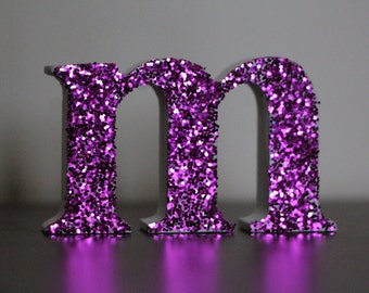 Popular items for purple letter on Etsy