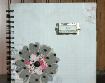 My Thoughts Journal, Gift Journal, Writing Journal, Photo Journal, Journal, My Thoughts Scrapbook