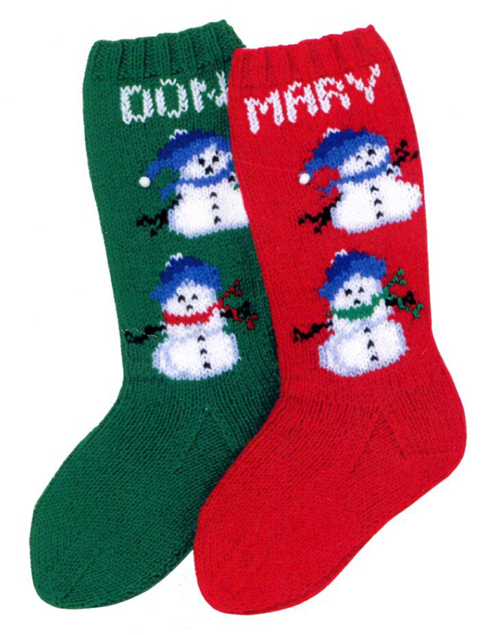Little Snowmen Stocking