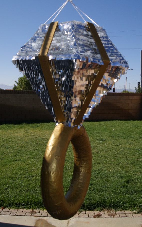DIAMOND RING PINATA by NeverEndingCreation on Etsy