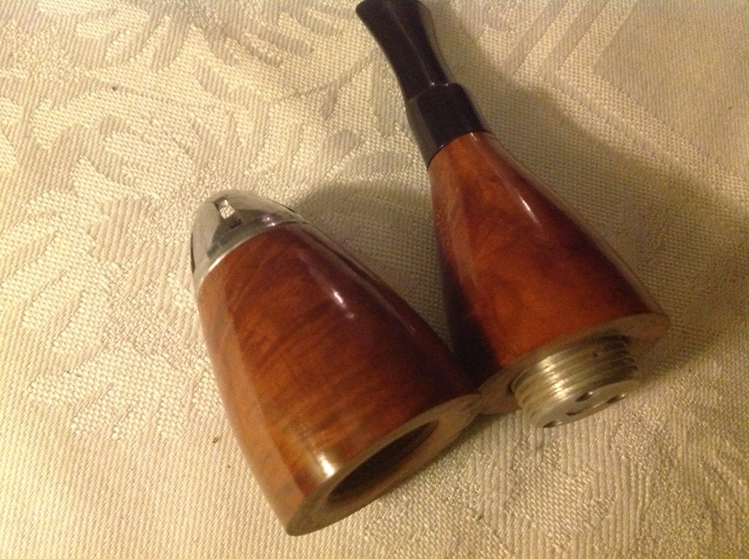 Vintage Torpedo Tobacco Pipe Zeppelin Shape Century