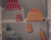 Original Patons and Baldwins Pattern No 3768. Tea and Egg Cosies.