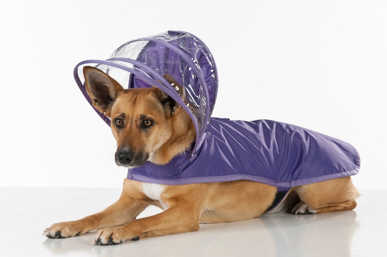 Top Quality Fashion Designed Hooded Large Size Dog Raincoat Puppy Pet Product Dog Raincoat Pet